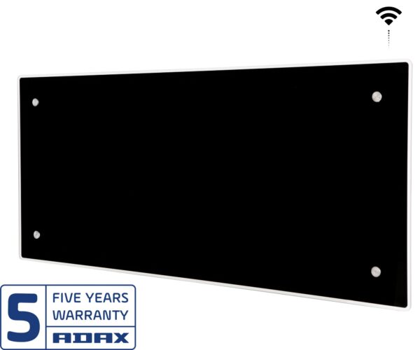Adax Clea radiator med Wi-Fi H 06 - sort Adax Sort