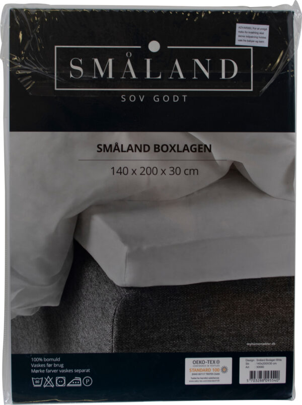 Småland Boxlagen, Hvid (140 X 200 Cm) MyHomeMøbler