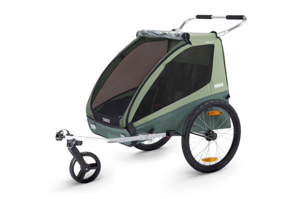 Thule Coaster XT Cykeltrailer til 2 børn - Grøn Thule