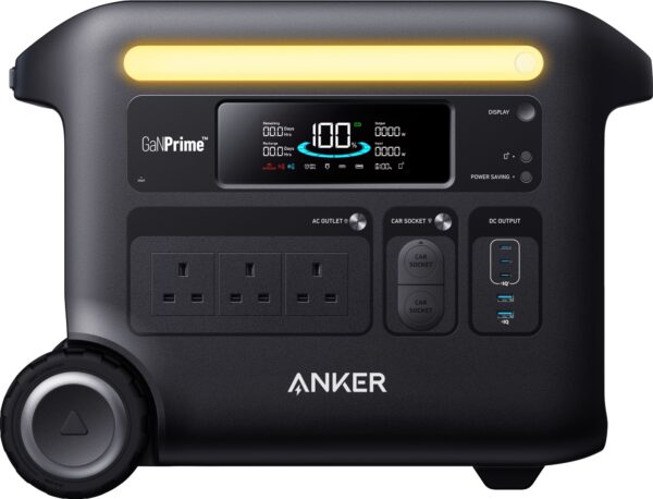 Anker Solix F2600 2560Wh bærbart strømforsyningsanlæg Anker Sort