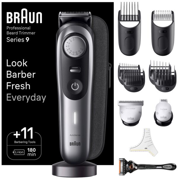 Braun Series 9 skægtrimmer BT9440 Braun Grå