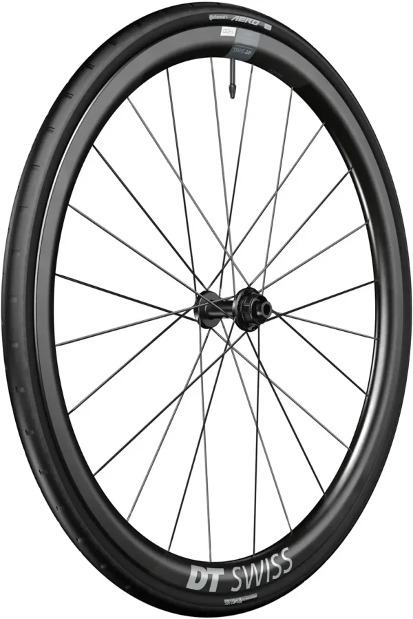 DT Swiss Wheel ERC 1400 Dicut (Inkl. Dæk & Slange) 700c Front DT Swiss