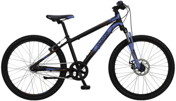 Kildemoes Intruder MTB 7g 24" Dreng 2024 - Sort Kildemoes