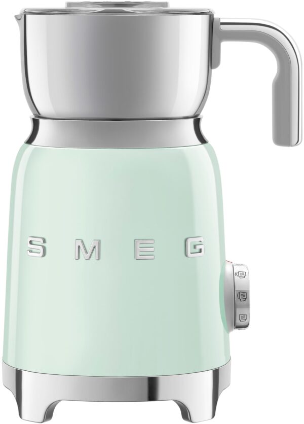 Smeg mælkeskummer i 50 er-stil MFF11BLEU (pastelgrøn) Smeg Grøn