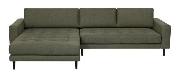 Leone Chaiselong Sofa, Grøn, Vendbar MyHomeMøbler