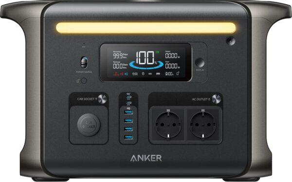 Anker Solix F1500 1.536Wh Bærbar Strømstation Anker Sort