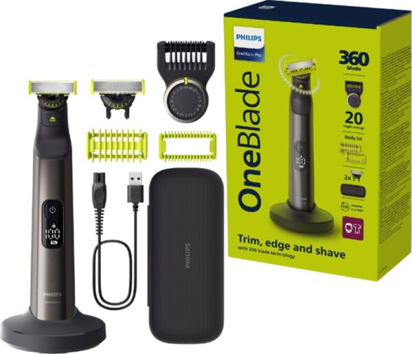 Philips OneBlade Pro 360 ansigts- og kropstrimmer QP6652/61 Philips Sort