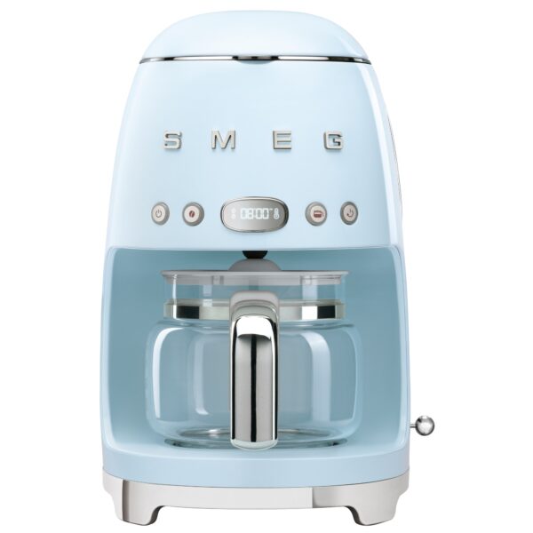 Smeg 50 s Style kaffemaskine DCF02PBEU (pastelblå) Smeg Blå