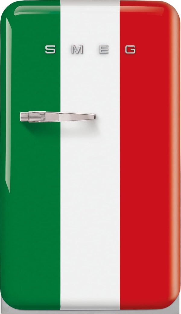 Smeg 50 s Style køleskab FAB10HRDIT5 (Italiensk flag) Smeg Flerfarvet