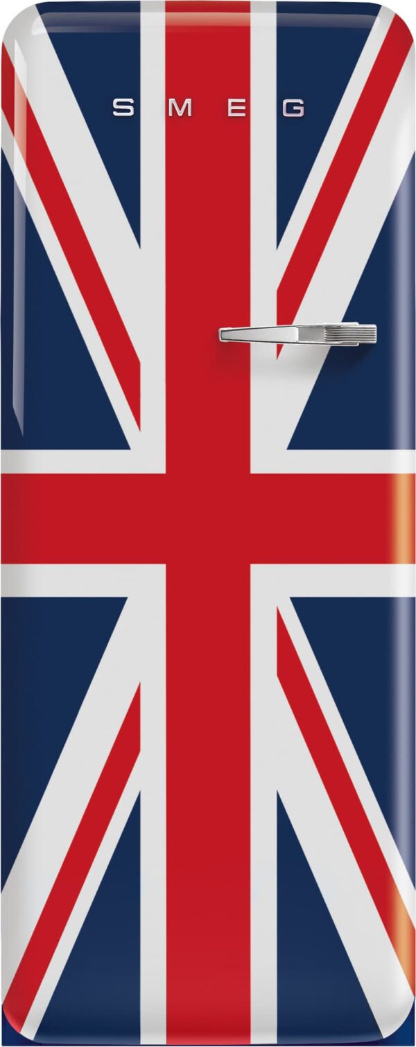 Smeg 50 s style køleskab med fryser FAB28LDUJ5 (Union Jack) Smeg Flerfarvet