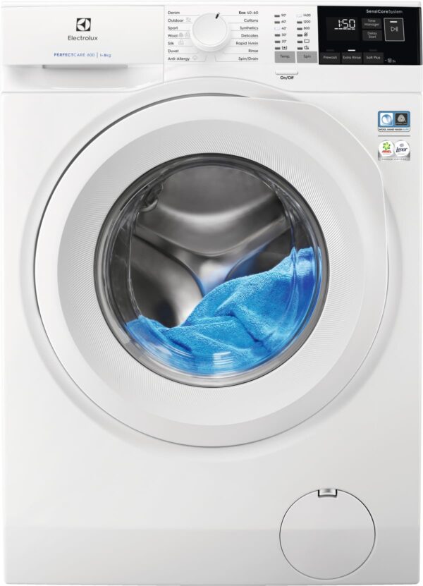 Electrolux Serie 600 vaskemaskine EW6F5248G4 (8 kg) Electrolux Hvid