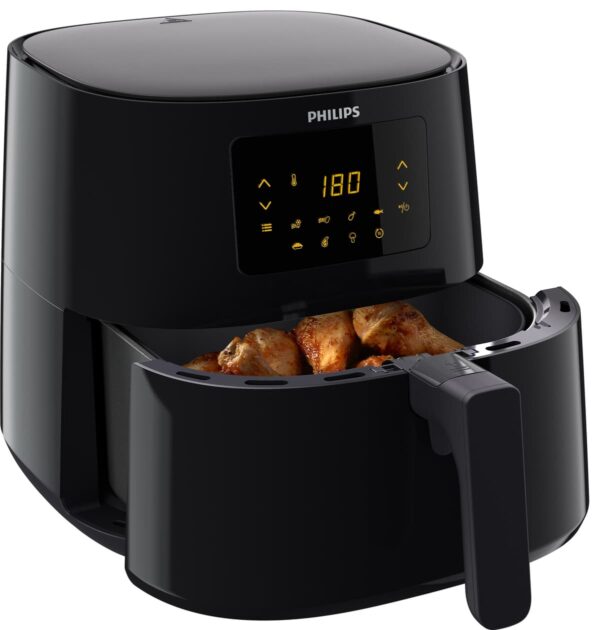 Philips Airfryer 3000 Series 6.2L med bageform HD9270/93 Philips Sort