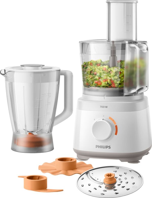 Philips Daily Collection kompakt foodprocessor HR7320/00 Philips Hvid