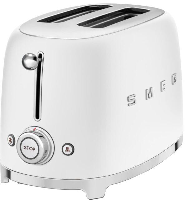 Smeg 50s style brødrister TSF01WHMEU (hvid) Smeg Hvid