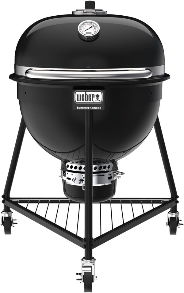 Weber Summit Kamado E6 kulgrill 18201004 (sort) Weber Sort